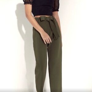 Wilfred Tie Front Pant - Full Length
